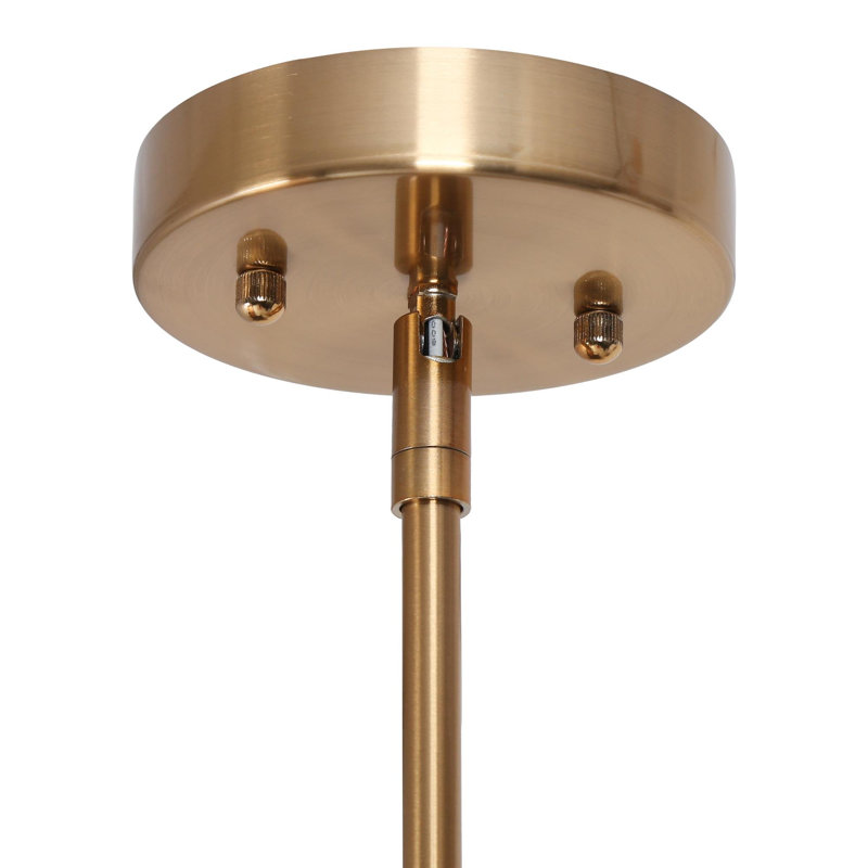 Xavieyah 6 - Light Dimmable Chandelier, Electroplating Brass