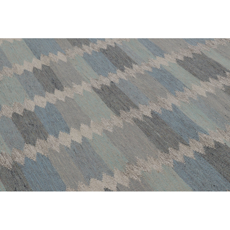 Scandinavian One-of-a-Kind 5'9X9'1 Hand Knotted Area Rug