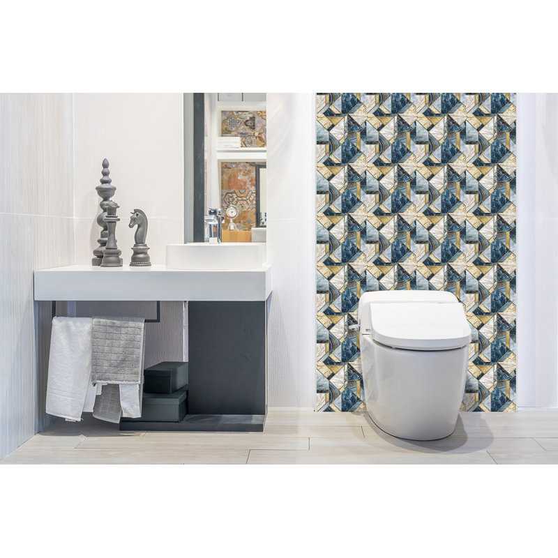 Self Adhesive Vinyl Splashback Sticker Wall Stickers 39,37x19,68 Inch Tile Peel and Stick Wall Tiles