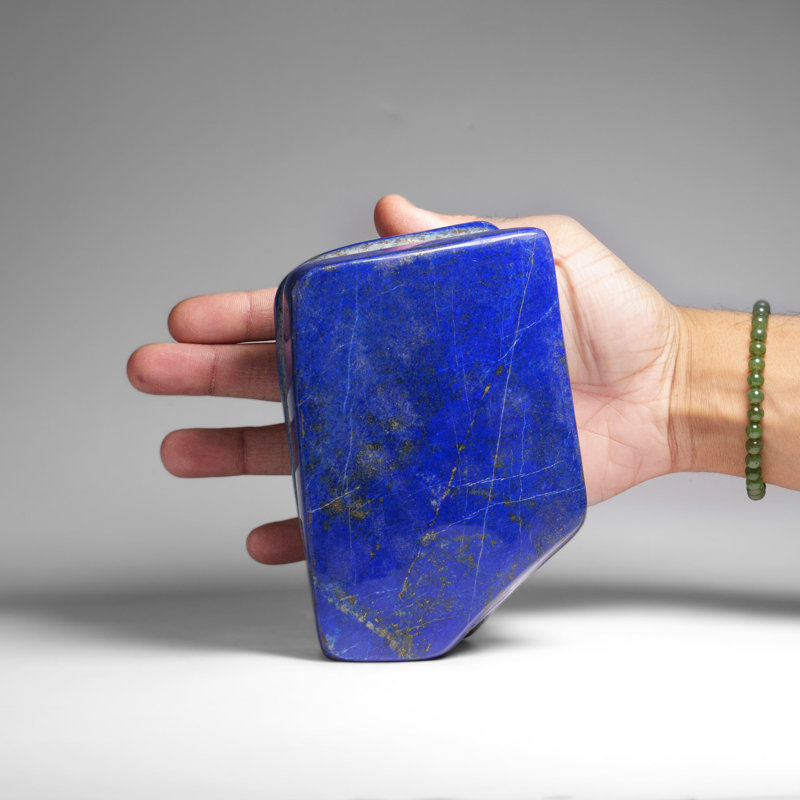Polished Lapis Lazuli Freeform From Afghanistan (3.35 Lbs)