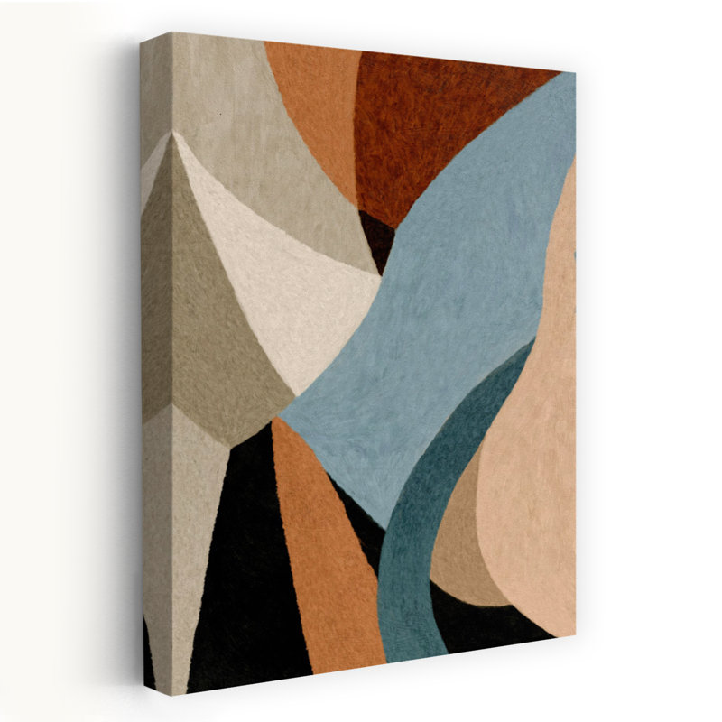 Art contemporain contemporain abstrait, H 24 po x l 16 po