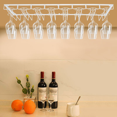 Deland Wall Mounted Wine Glass Rack