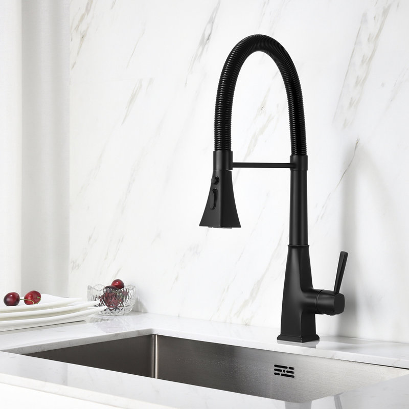 Kitchen Faucet With Pull Down Sprayer