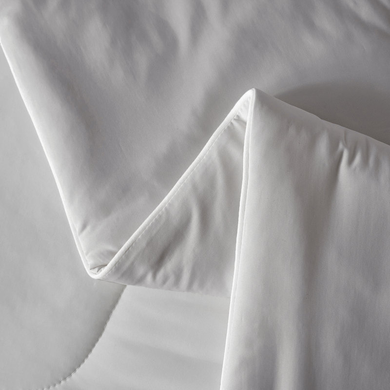 Édredon léger et réversible rafraîchissant - Courtepointe douce et extensible, Courtepointe simple, Gris clair