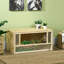Terrarium en bois 31,5 "x 15,7" x 15,7 "avec porte coulissante en verre