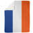 Bleu royal / blanc / orange sélectionné