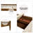 Modern Solid Wood Bedframe Queen Size,Ebony No Box Spring Needed-1752305647-1752305642