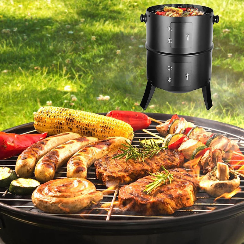 Lulu Vertical Charcoal Portable 1cm² Smoker