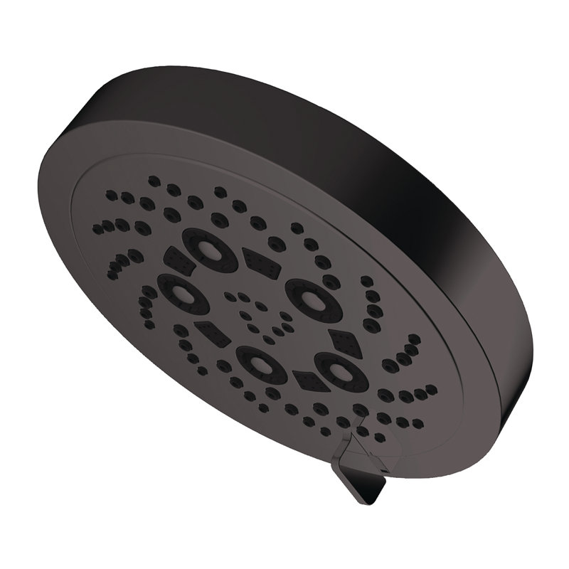 Vector Massage Adjustable Shower Head, Matte Black