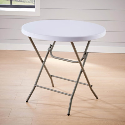 80cm Plastic Circular Portable Folding Table