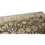 High-Quality Hand-Knotted Black And Cream Area Rug