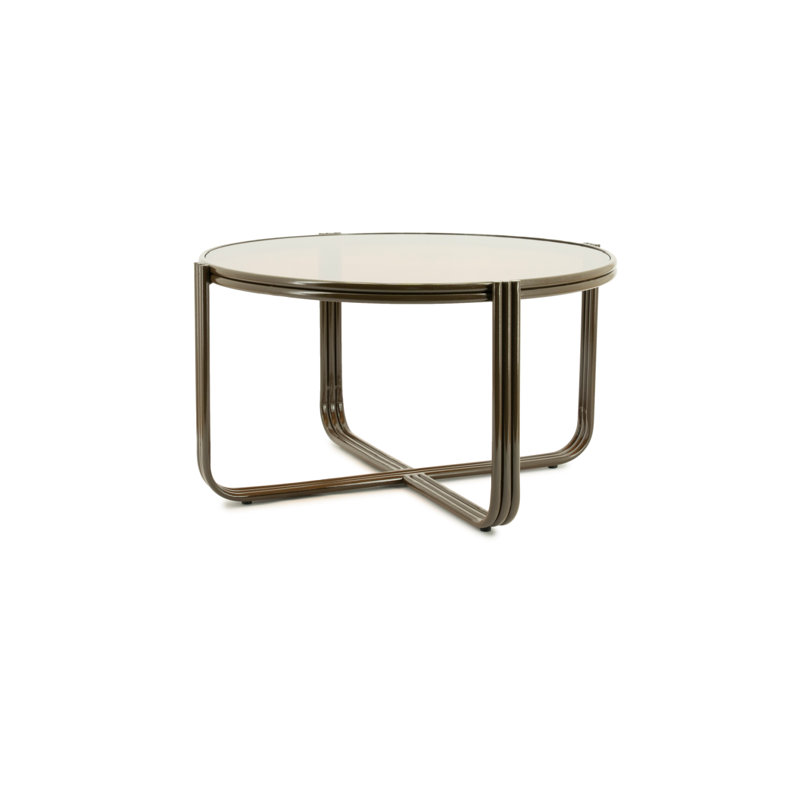 Coffee Table Glass Coffee Table, Brown