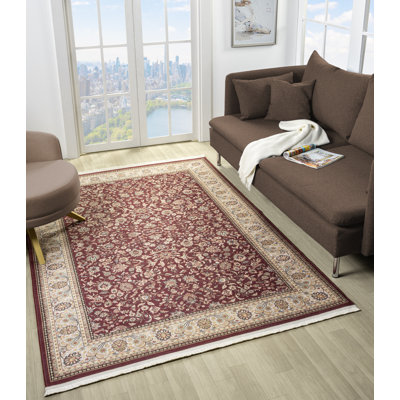Tapis rectangulaire Dack avec envers antidérapant