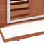 Brashear Chicken Coop 150x96x110 cm Solid Firwood-64837135