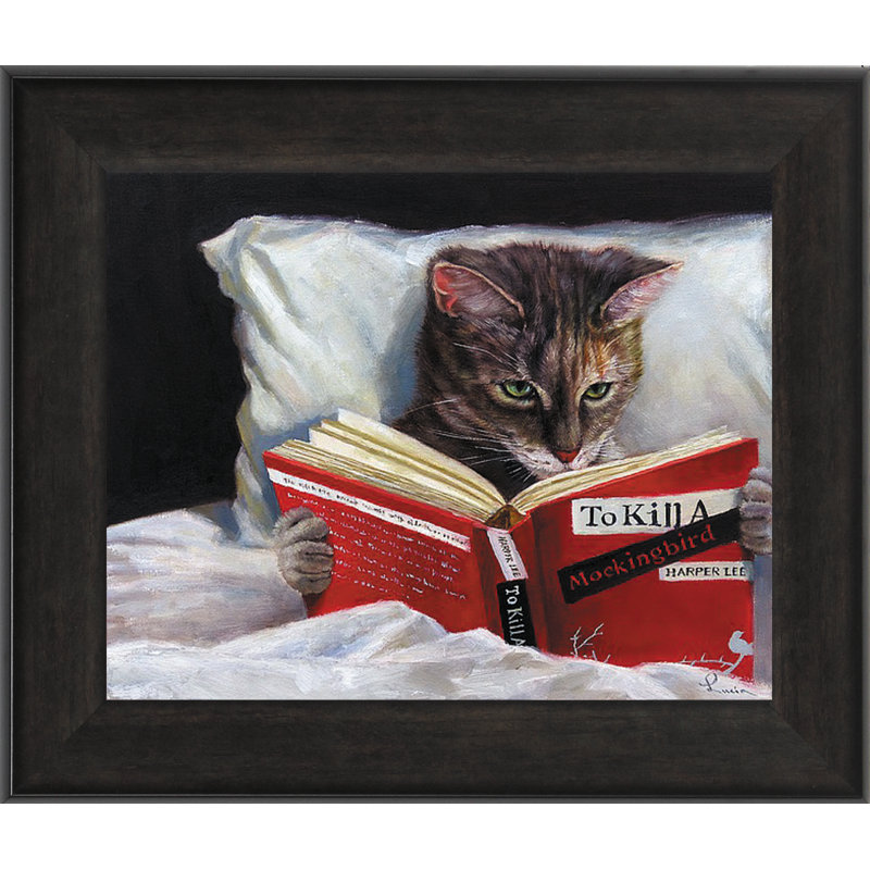 « to kill a mockingbird », reproduction de peinture à l’acrylique encadrée