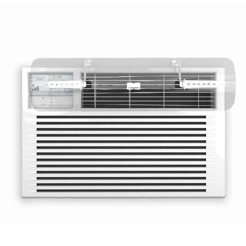 Witforms Window Ac Air Deflector - 24" Length For Top Vent Window Units Only - Transparent Design - Measure Before Purchase