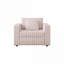 Canapé modulaire à une place | Moderne 44,9 pouces, pour le salon et amp; Chambre à coucher | Rose clair | Standard
