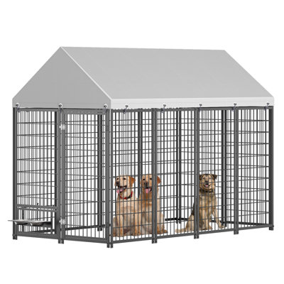 Grand enclos extérieur pour chien