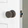 Viaggio Circolo Linen Texture Rosette Single Dummy with Circolo Knob