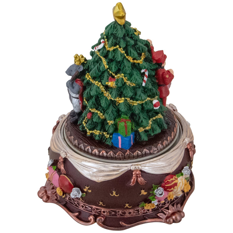 Décoration de Noël musicale casse-noisette et ballerine 6,25 po