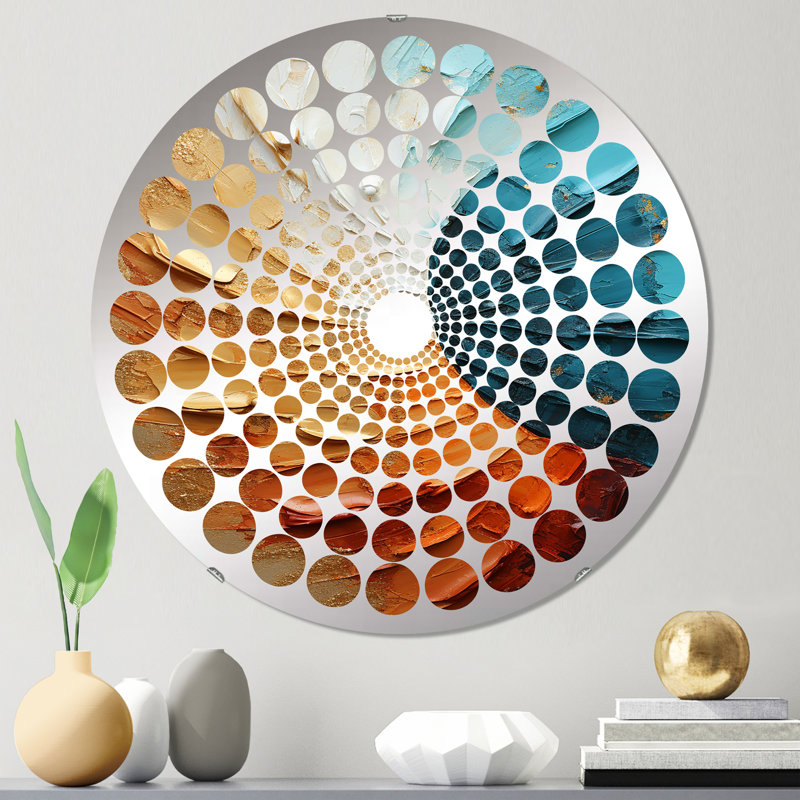 Annisten Circle Mirror, 23.6" x 23.6"