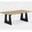 Wood Dining Table For 6-8 People, 70.8" Modern Rectangle Kitchen Table With Wood Base For Dining Room-1045672788-1052508468
