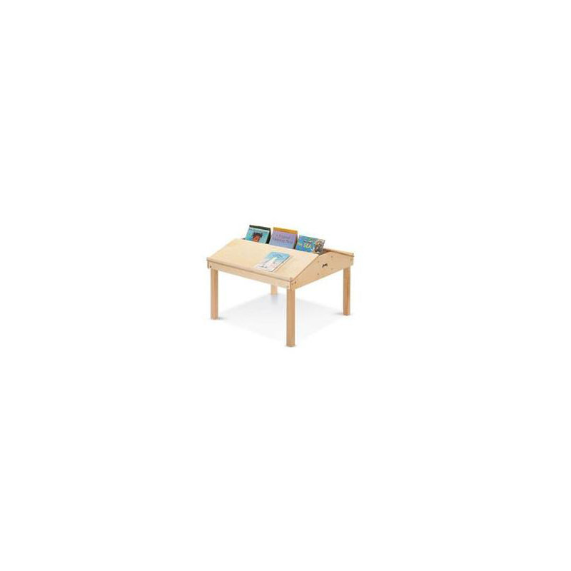 Tablette et table de lecture Jonti-Craft® Quad, H 24,5 po x l 33 po