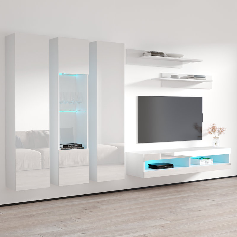 Meuble audio-vidéo Fly, Blanc