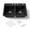Riverby® 33" Top-Mount Double-Bowl Workstation Kitchen Sink