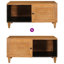Solid Wood Coffee Table with Storage-117351988