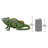 Veiled Chameleon Statue
