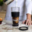 Verre à café en verre soufflé à la main à double paroi de 14 onces-55287176-55287177