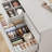 Modern Minimalist 8-Drawer Chest with Grille-Fronted Small Drawers-990498953-1006049266