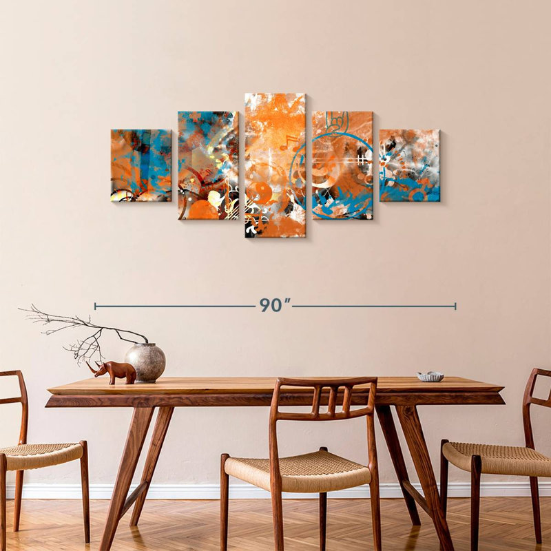 Modern View Beyond Control, 36" H x 80" W