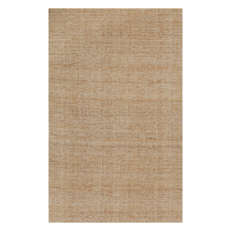 Rug & Kilim’S Contemporary Jute Kilim In Beige-Brown, Runner 10'x16'
