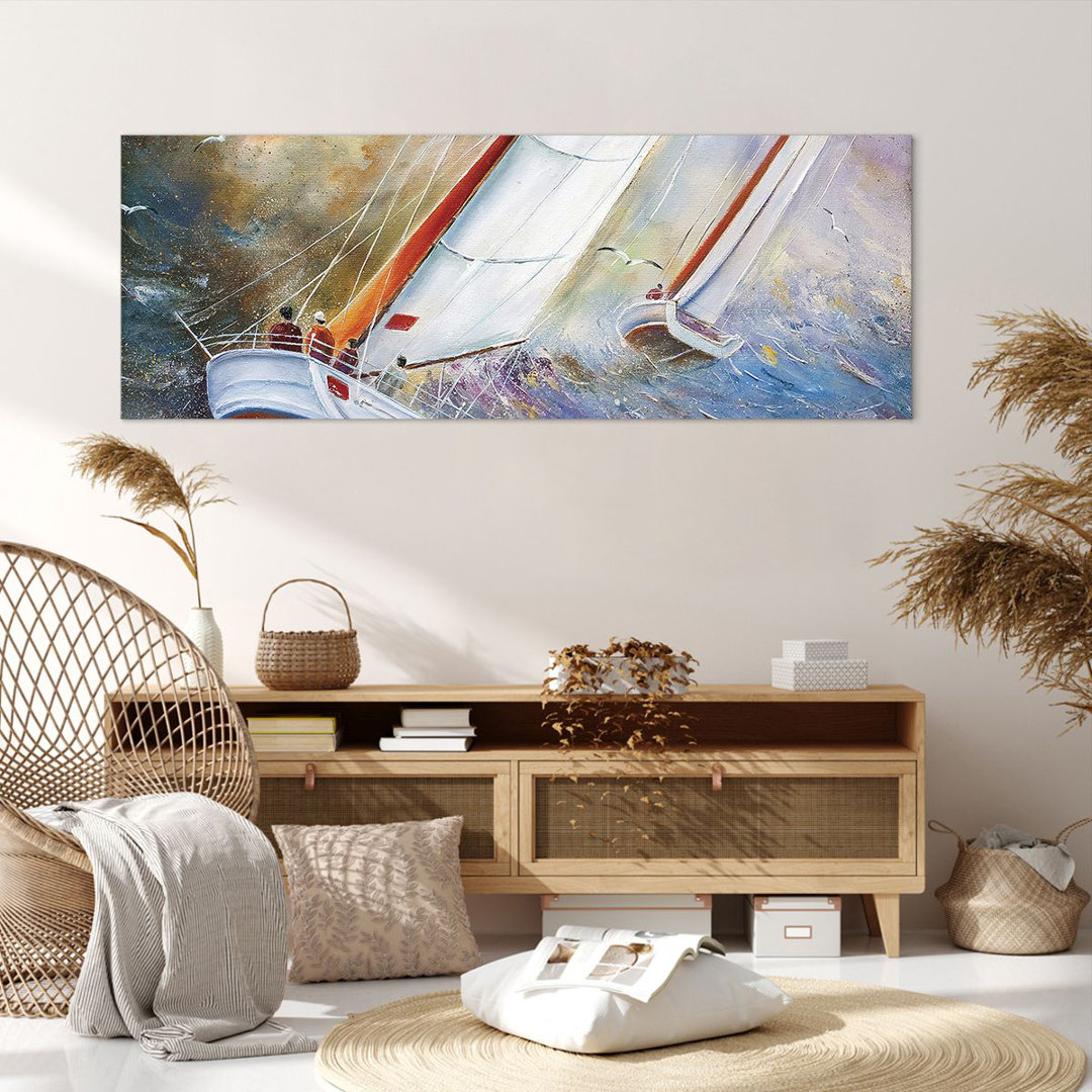 Leinwandbild Sailboat Image Regatta