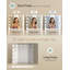 Steel Rectangle Mirror Set