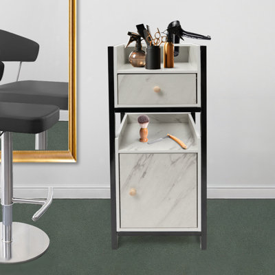 Support de rangement pour la coiffure avec tiroirs