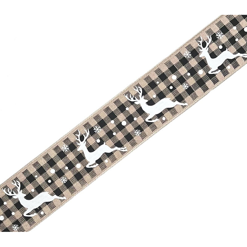 6'' Fabric Animals Ribbon