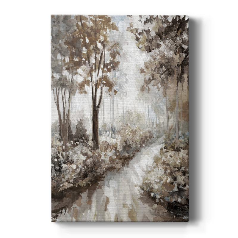 Into the Woods -Custom Wrapped Gallery Cavas, 48" H x 32" W