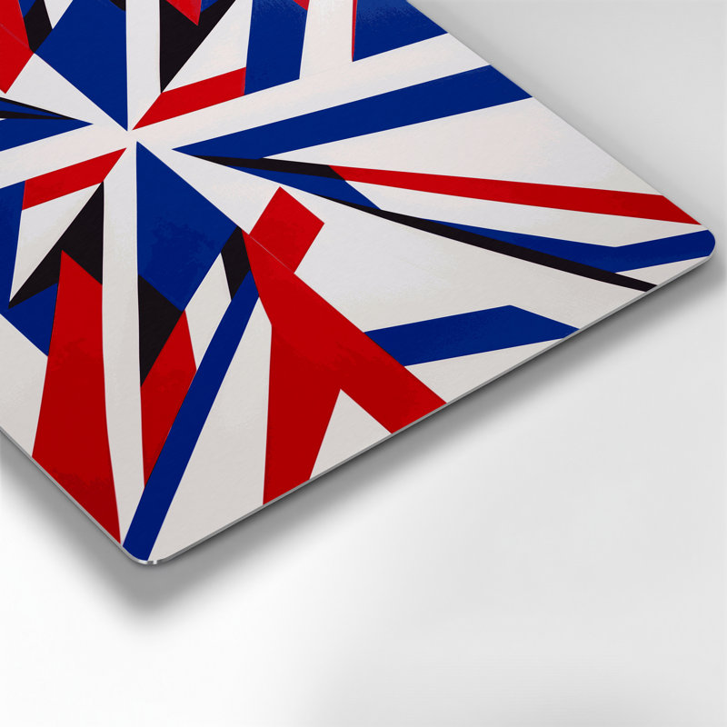 Art mural rigide 71 "Hard Edge", H 12 po x l 18 po