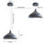 Marlborough 1 - Light Dome Pendant-1050460066
