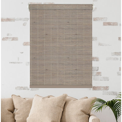 Semi Sheer Bamboo Roller Shade