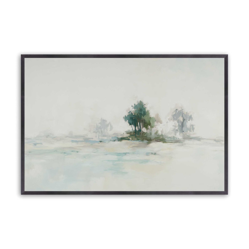 «A Solitaire Place in Time», reproduction, H 19,25 po x l 25,25 po, Zinc patiné