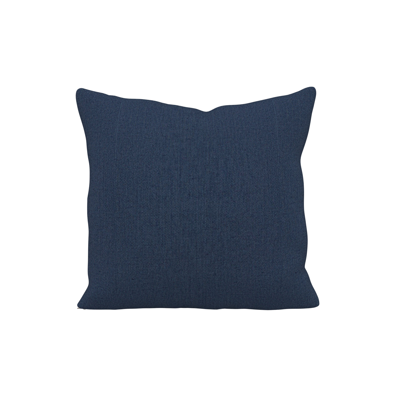 Indoor/Outdoor Throw Pillow, Square 20", Spectrum Indigo Sunbrella® Plainweave