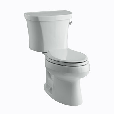 Wellworth 1.28 GPF Elongated Two-Piece Toilet (Seat Not Included)