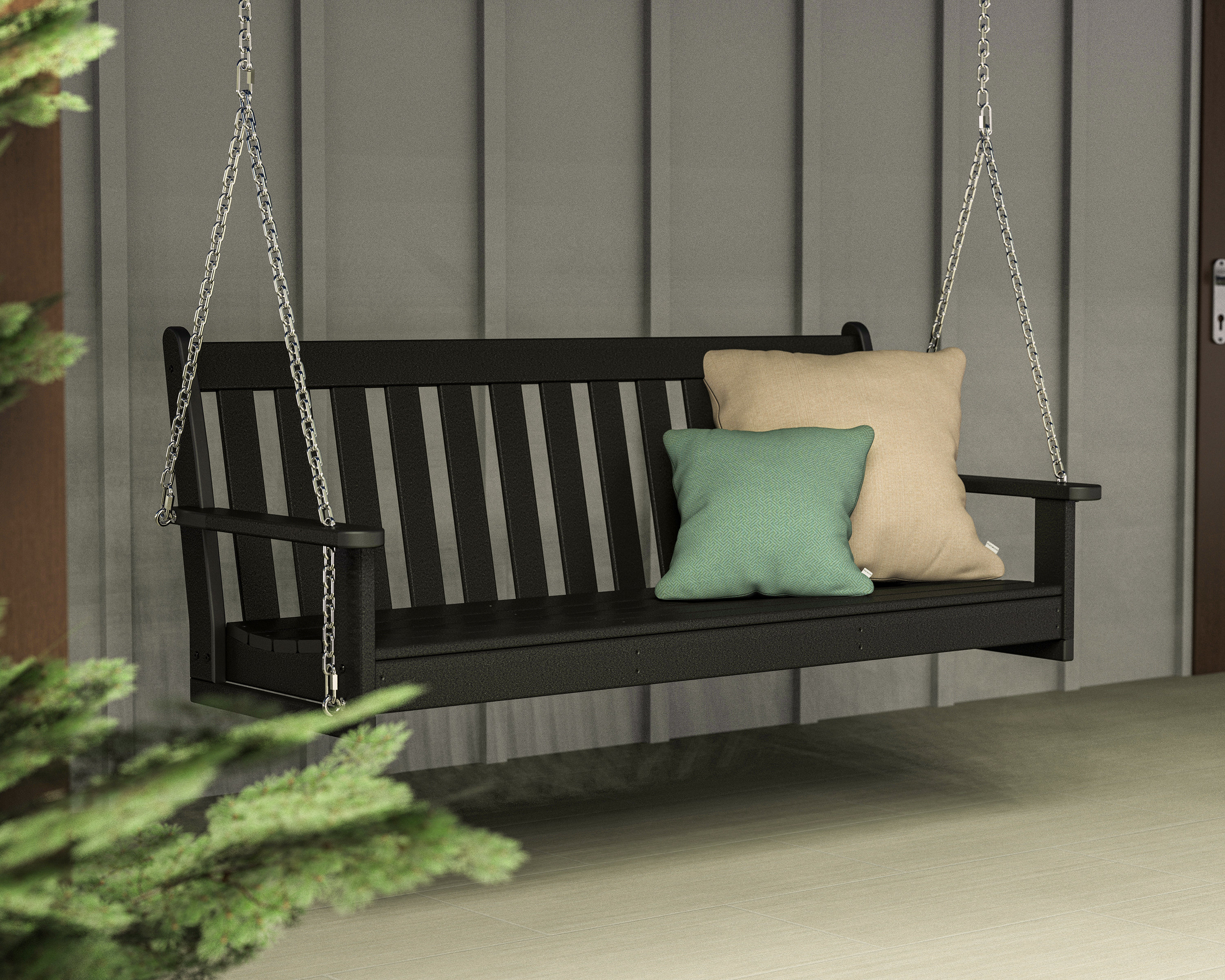 POLYWOOD® POLYWOOD Vineyard Porch Swing Reviews Wayfair