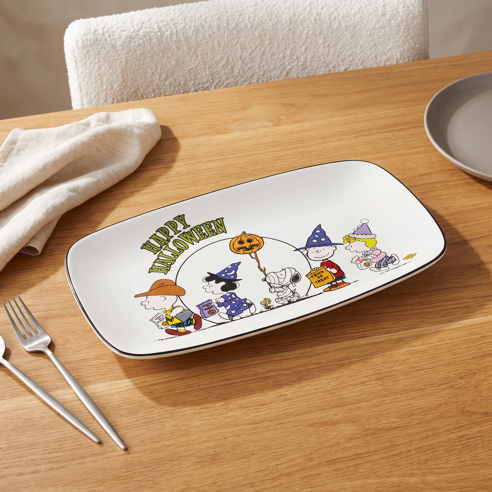 Lenox Great Pumpkin Porcelain Tray
