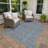 Machine Washable Indoor/Outdoor Chantille ACN2410 Global Rug-1067800909