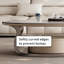 Ensemble de tables basses Modern avec base en acier inoxydable-2139828190-2139828191